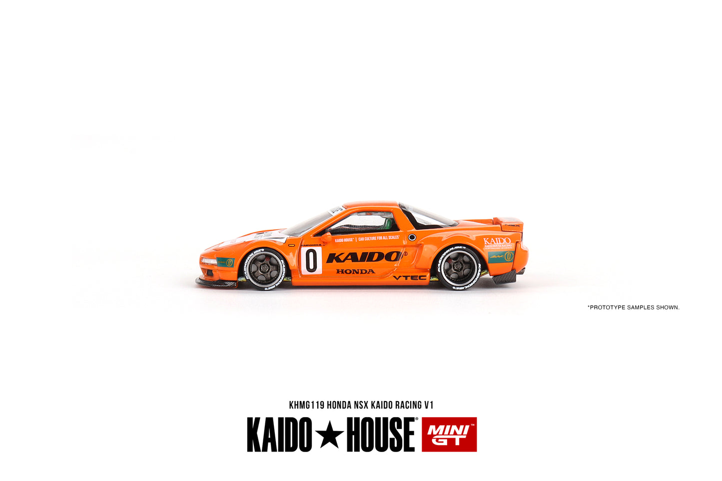 Honda NSX Kaido Racing V1 - Orange/White (LHD) #KHMG119