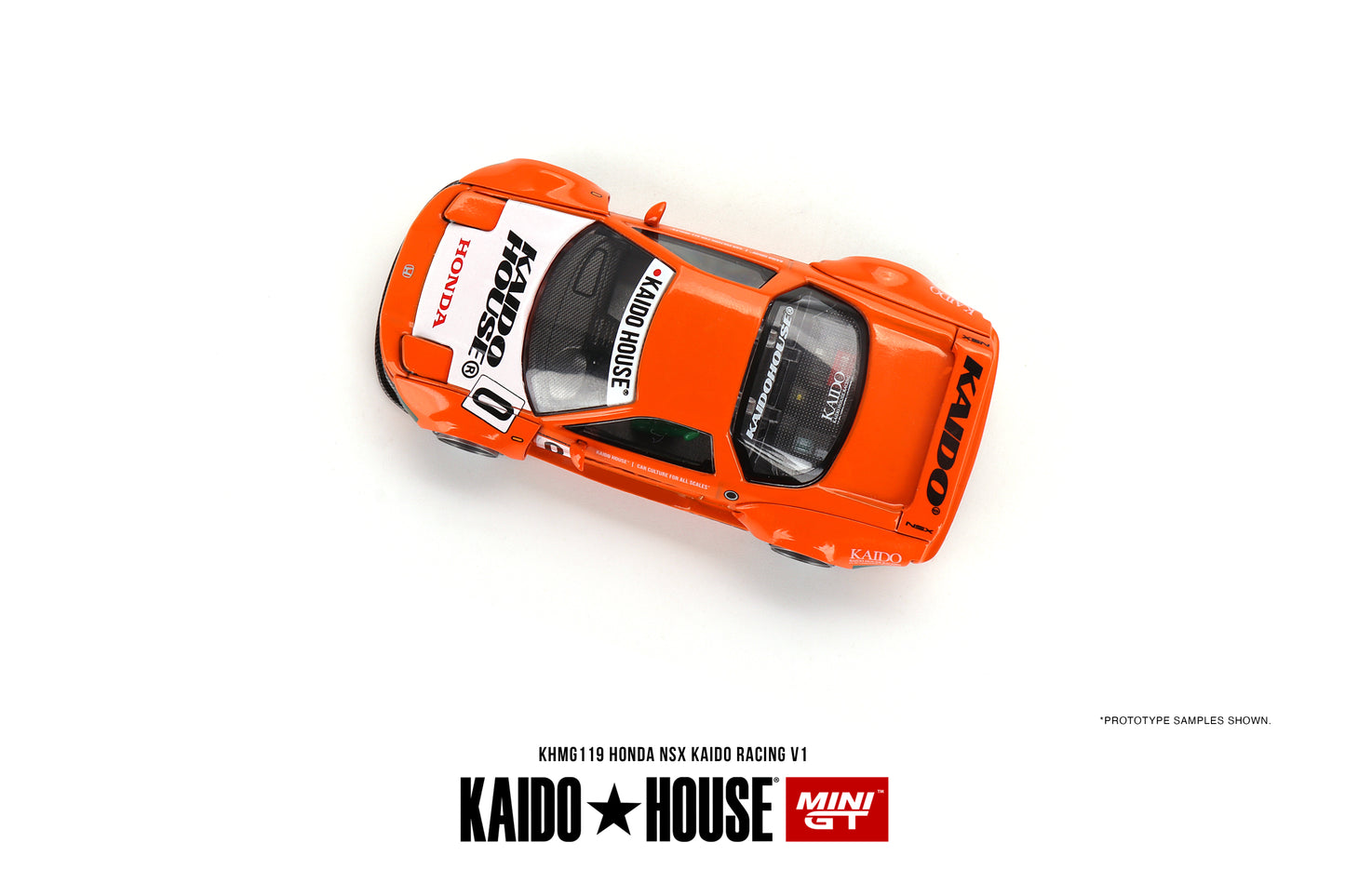 Honda NSX Kaido Racing V1 - Orange/White (LHD) #KHMG119