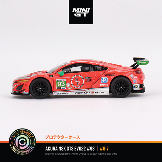 Acura NSX GT3 EVO22 #93 Harrison Contracting Company #617