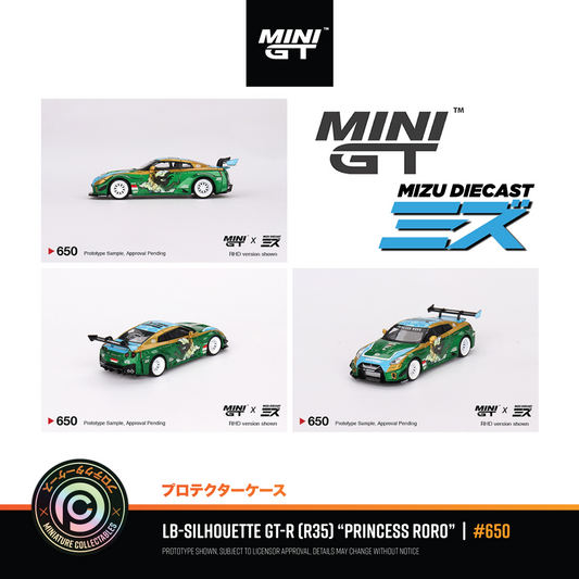 LB-Silhouette GT-R (R35) Princess RoRo - Mizu Diecast #650