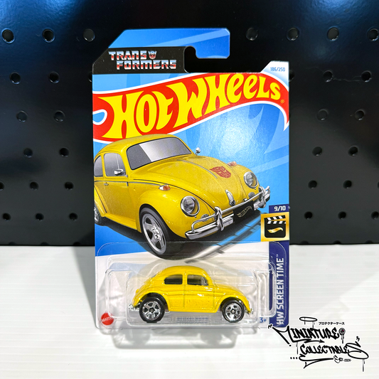 Hot Wheels - Transformers 'Bumblebee' Beetle HW Screen Time 186/250