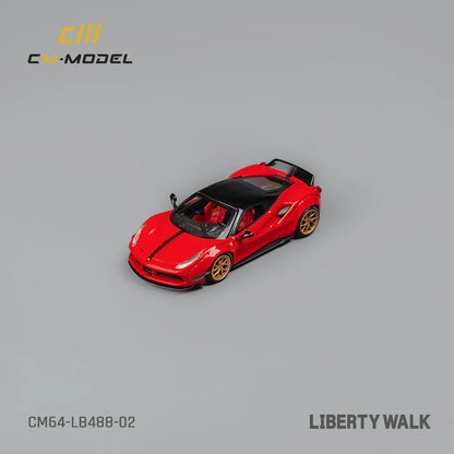 LBWK 488 Widebody – Candy Apple Red