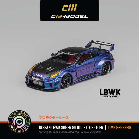 LBWK Super Silhouette GT-R 'Chameleon Purple' -CM64-35RR-16