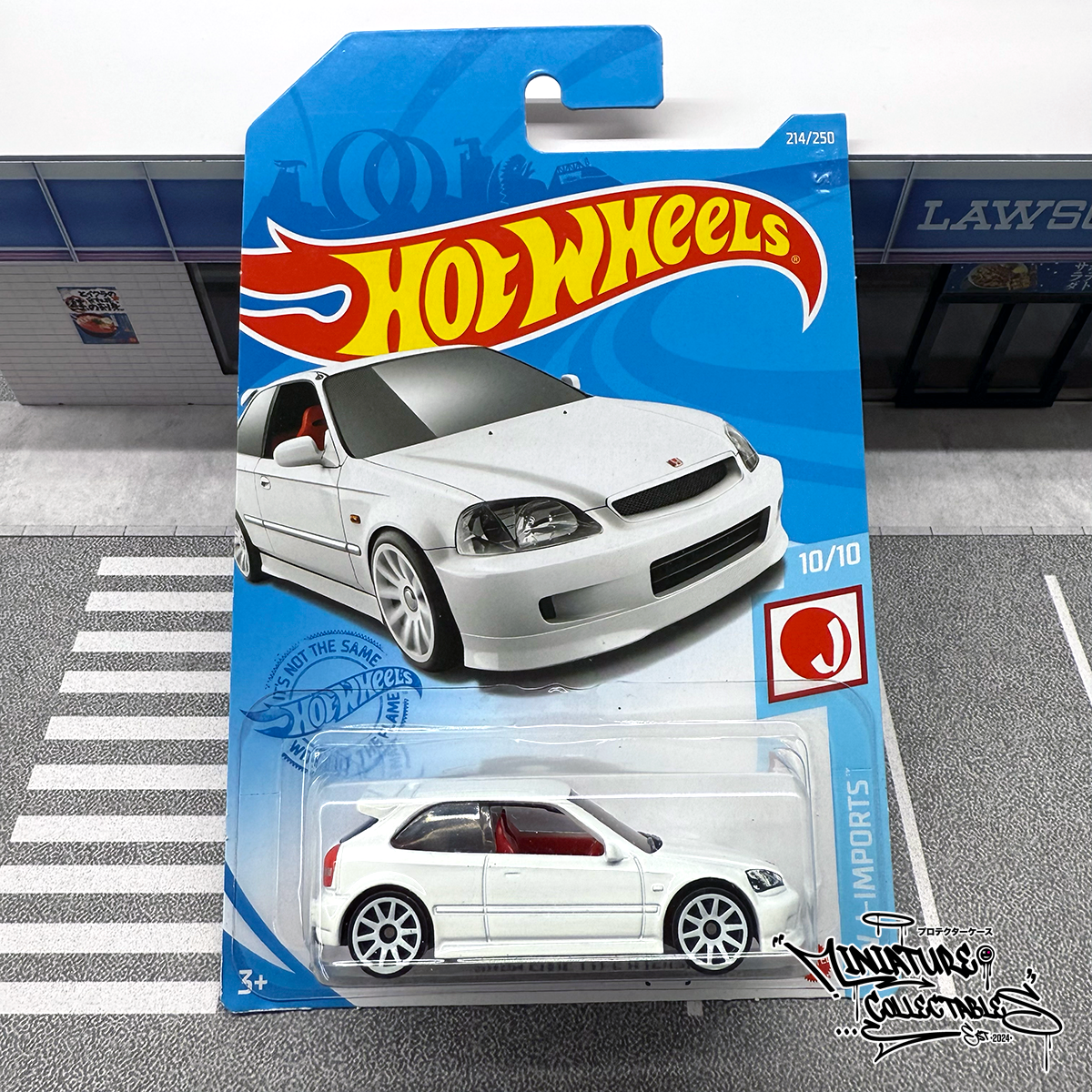 Hot Wheels - '99 Honda Civic Type R (EK9) HW J-IMPORTS 214/250