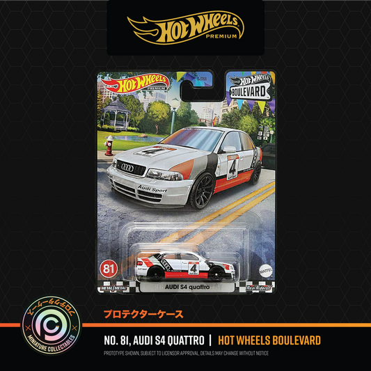 Hot Wheels Boulevard - No 81, Audi S4 Quattro