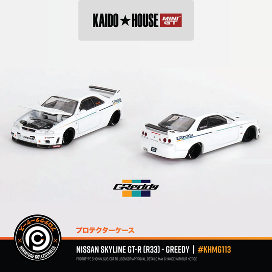 Nissan Skyline GT-R (R33) GReedy GR33 v1 #KHMG113