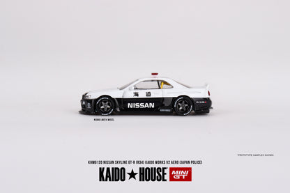 Nissan Skyline GT-R R34 Kaido Works (V2 Aero) Police #KHMG120