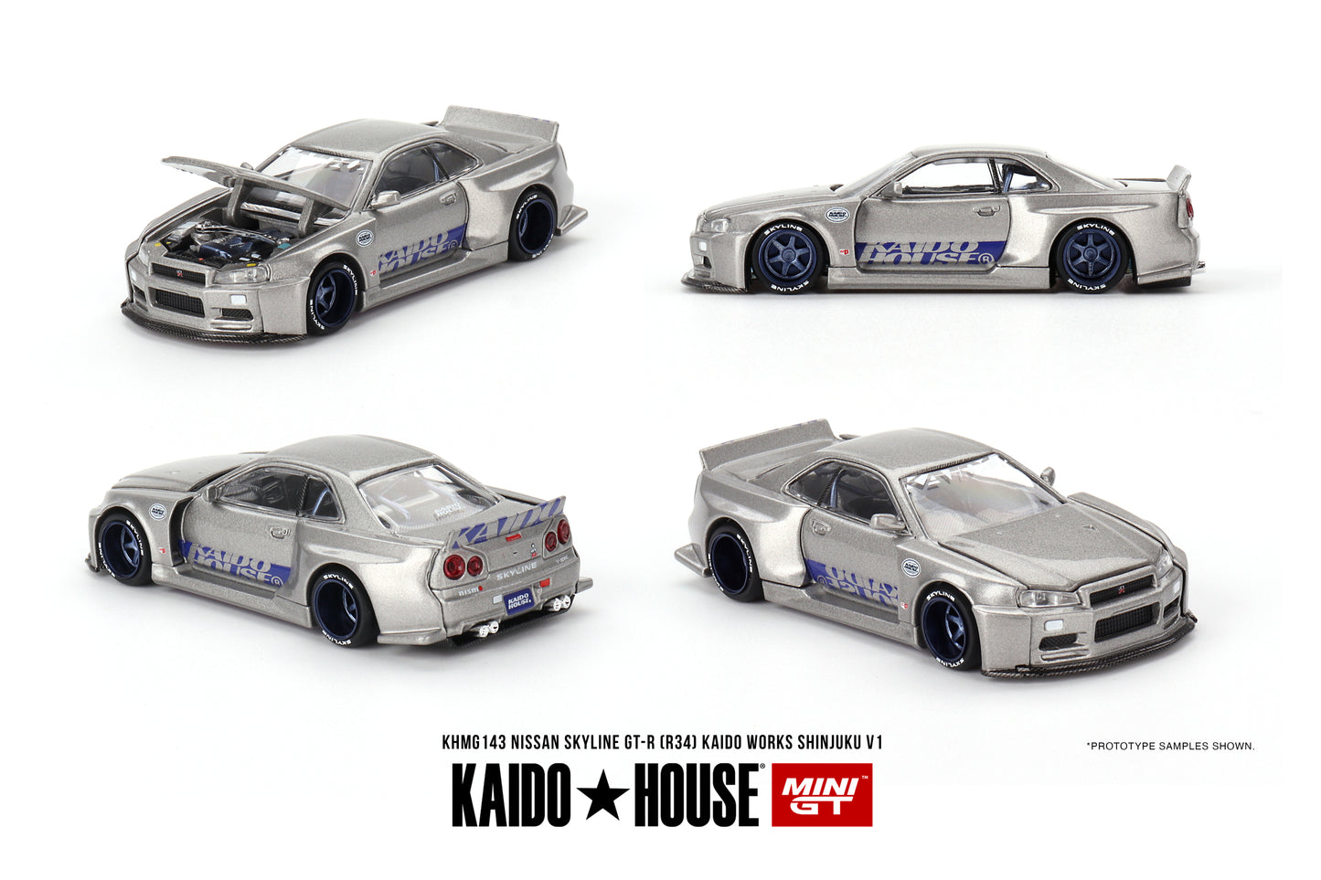 Nissan Skyline GT-R (R34) Kaido Works - Shinjuku V1 #KHMG143