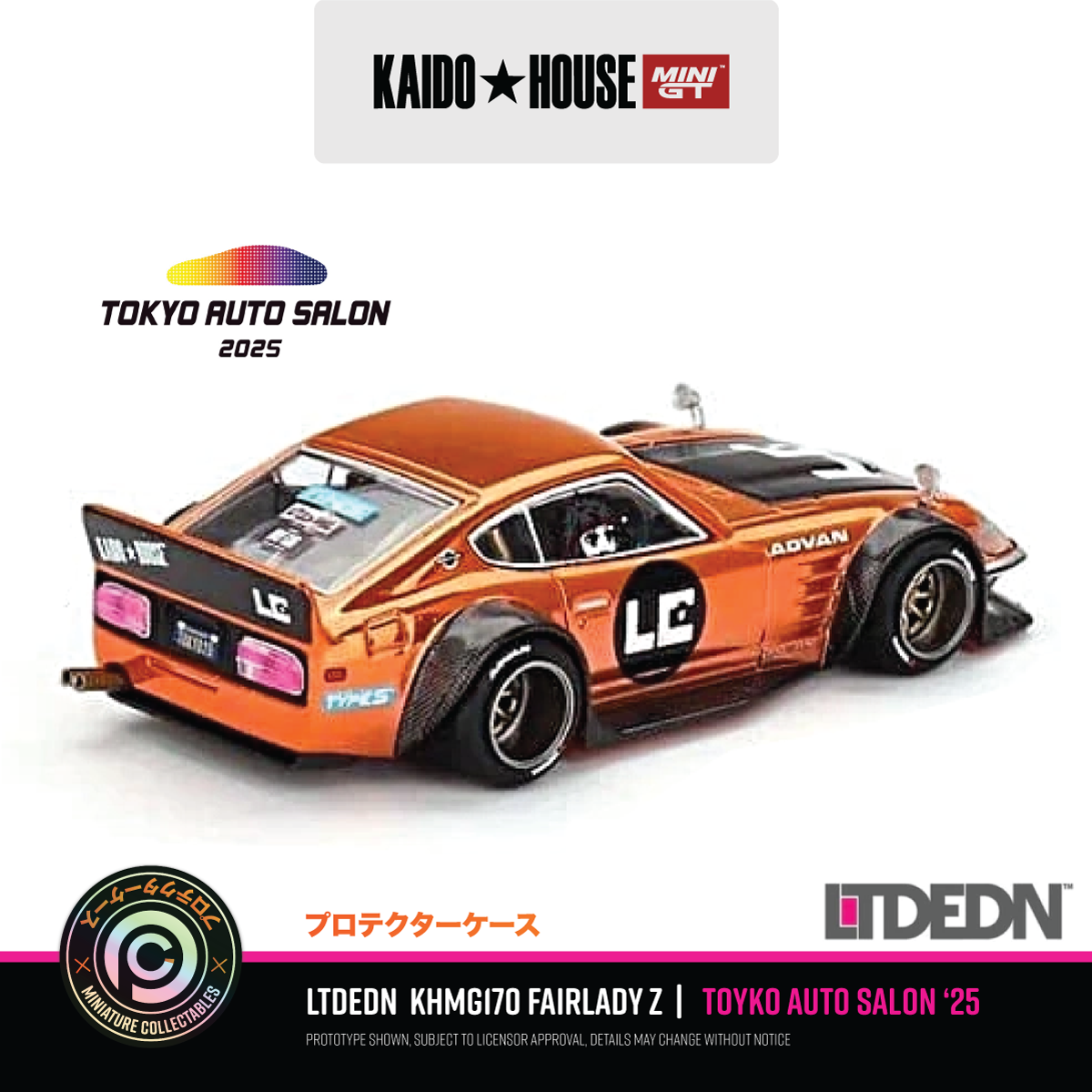 2025 Tokyo Auto Salon Kaido House LTDEDN Set. KHMG170 & KHMG171