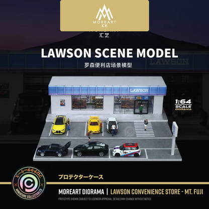 Moreart Scene Diorama - Lawson Convenience Store, "Kawaguchiko Station"